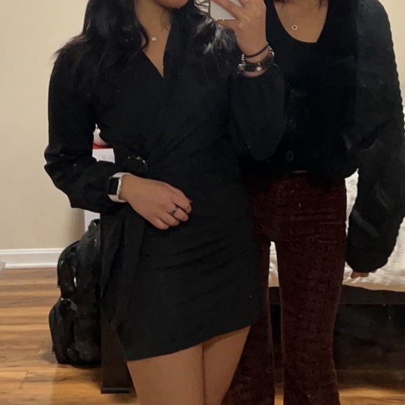 Black Nasty Gal Dress, Size Small - Picture 2 of 2